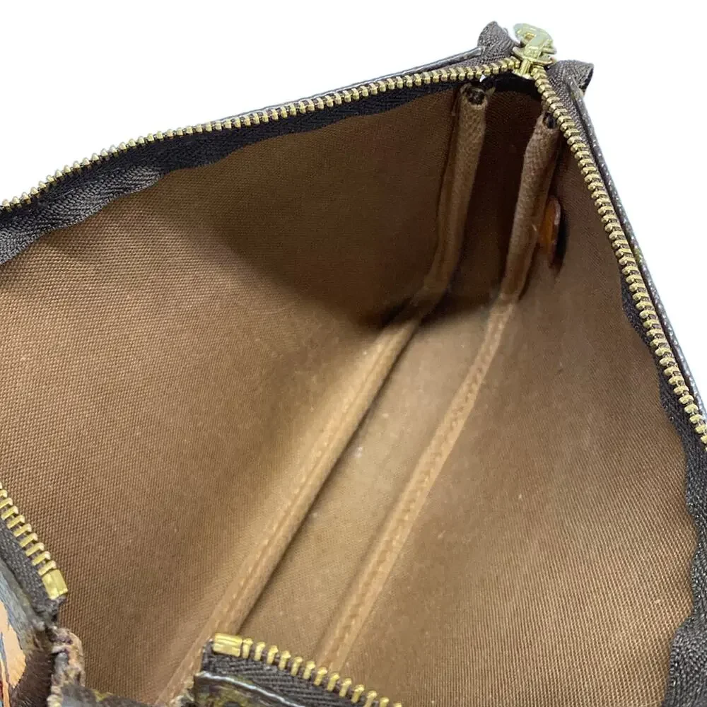 Louis Vuitton Pochette Accessoires Monogram Graffiti Handbag M92193